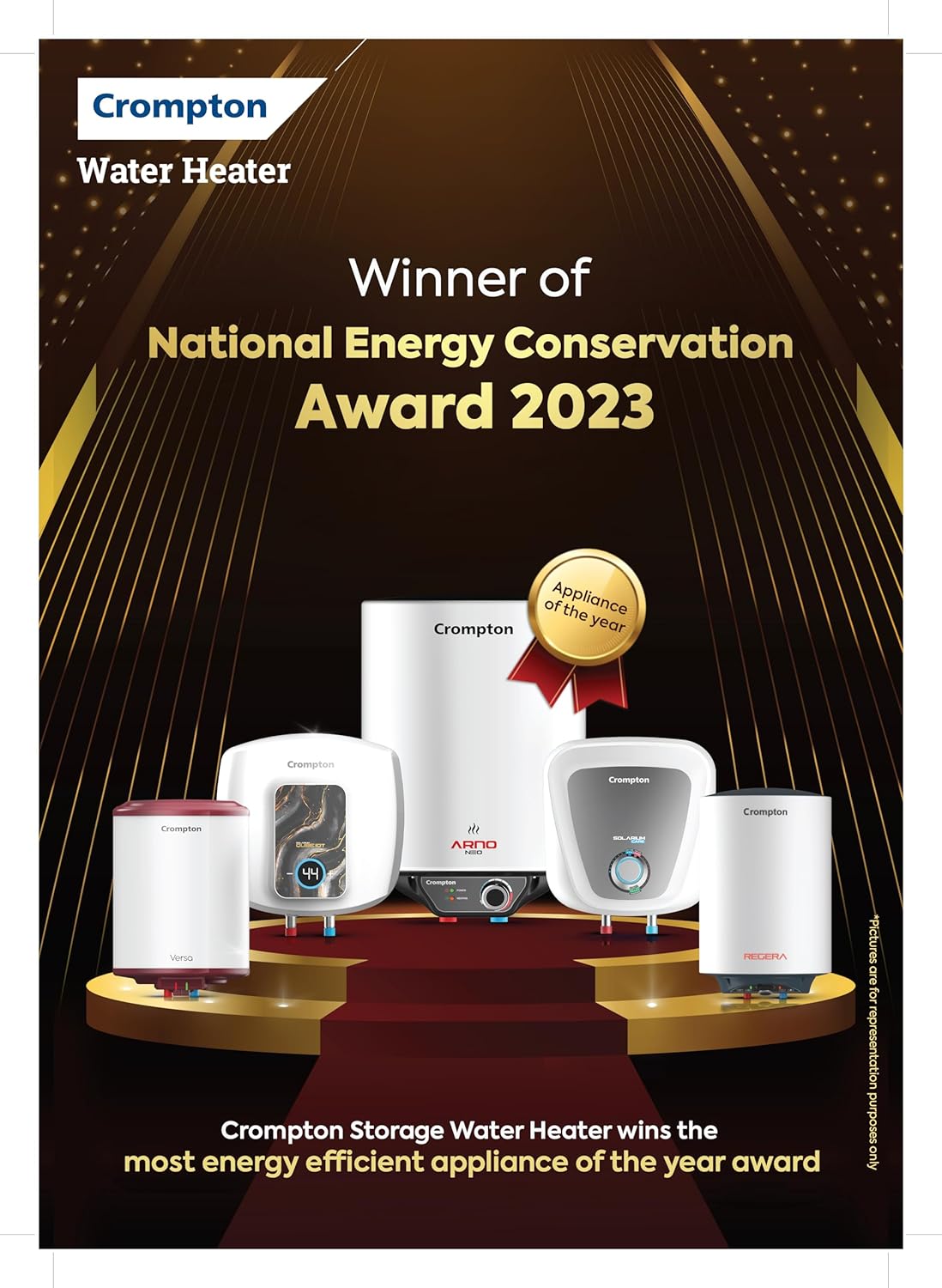 Crompton Arno Neo 15-L 5 Star Rated Storage Water Heater (Geyser) with Advanced 3 Level Safety, National Energy Conservation Award Winner 2023 - Image 7