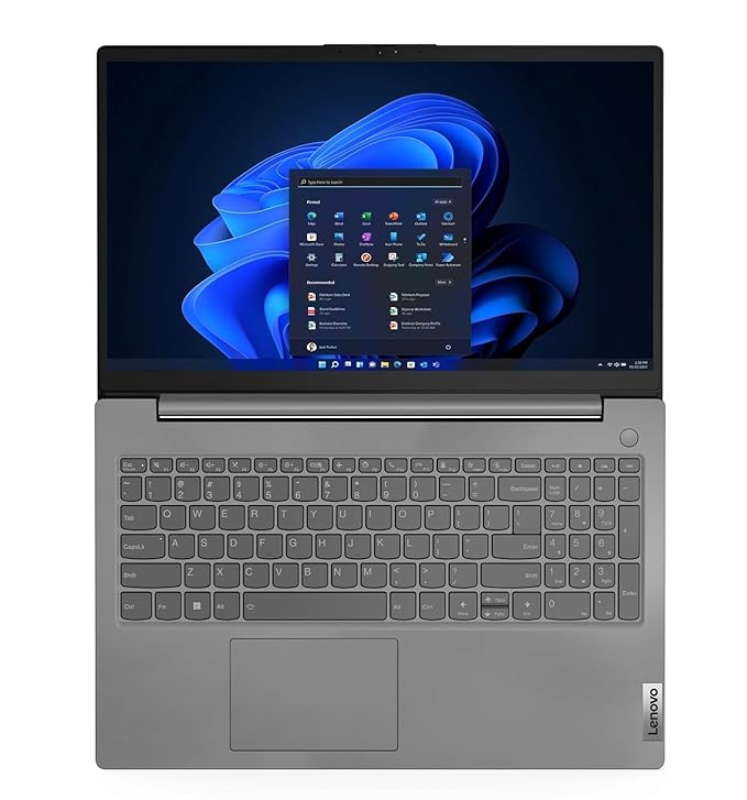 Lenovo V15 G4 AMD Ryzen 5 7520U 15.6 inch FHD Laptop, AMD Graphics, 16GB DDR5 5500Mhz Ram, 512GB SSD NVMe, Windows 11, Dolby Audio, Arctic Grey, 1 Year Onsite Brand Warranty - Image 5