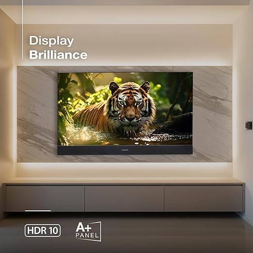 SANSUI 2025 New Launch 80 cm (32)| Smart Google TV 5.0 (Android 14) | HDR10 & HLG| Built in Sound Bar| Filmmaker Mode| QLED TV| 60Hz Refresh Rate JSS32GSQLED (Black) - Image 2